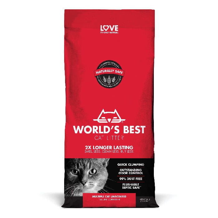 World's Best Cat Litter Multi Clumping Cat Litter