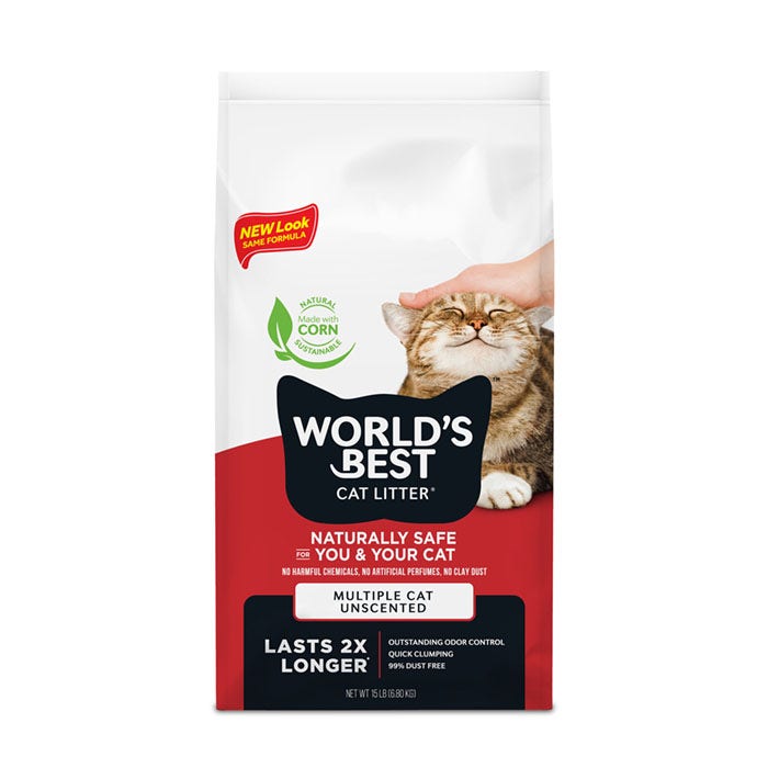 World's Best Cat Litter Multi Clumping Cat Litter