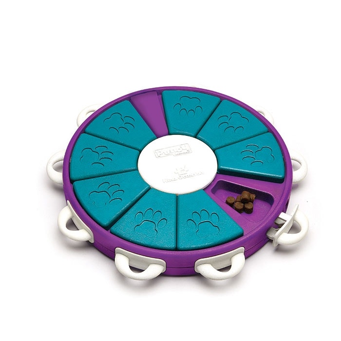 Nina Ottosson Twister Puzzle Dog Toy Purple