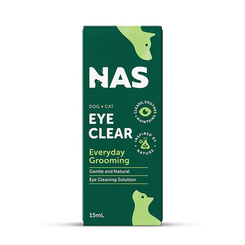 Natural Animal Solutions Eye Clear Dog & Cat Drops 15ml