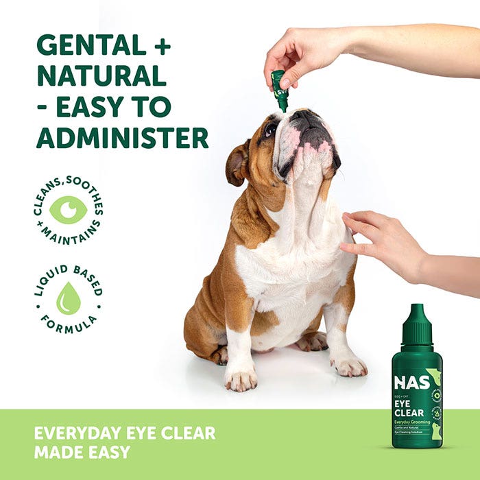 Natural Animal Solutions Eye Clear Dog & Cat Drops 15ml