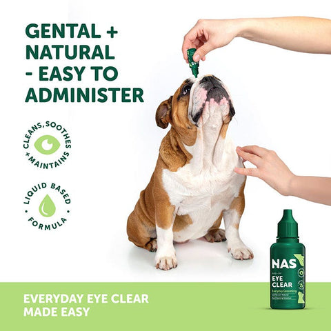 Natural Animal Solutions Eye Clear Dog & Cat Drops 15ml