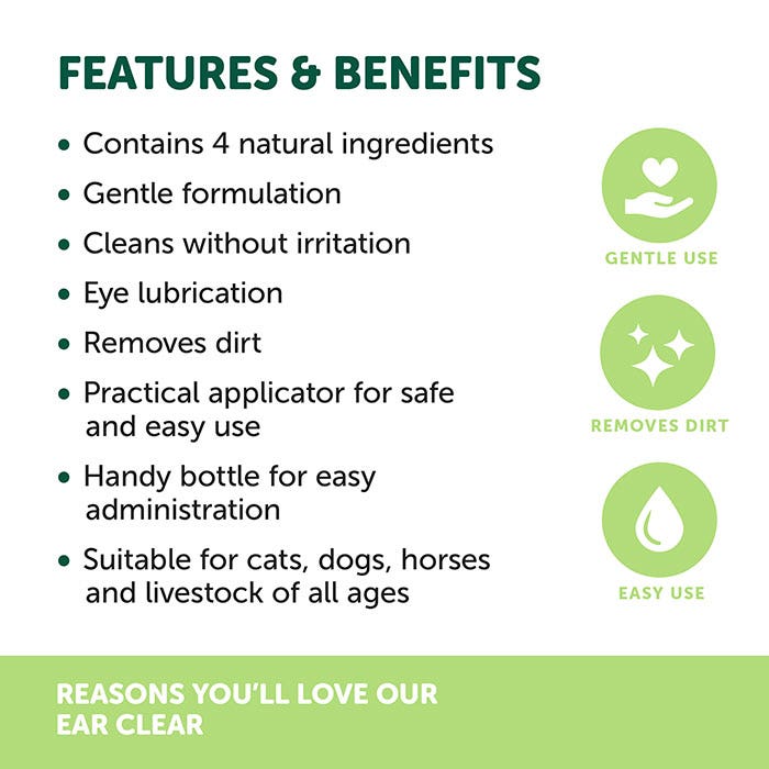 Natural Animal Solutions Eye Clear Dog & Cat Drops 15ml