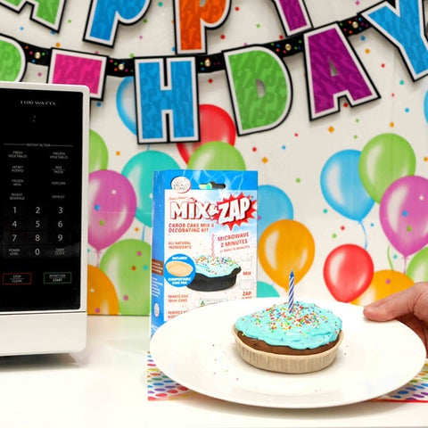 Mix & Zap Birthday Cake Kit Dog Treat Blue