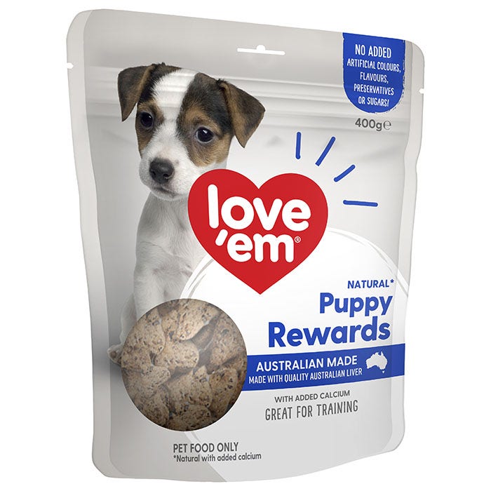 Love Em Beef Liver Rewards Puppy Treat