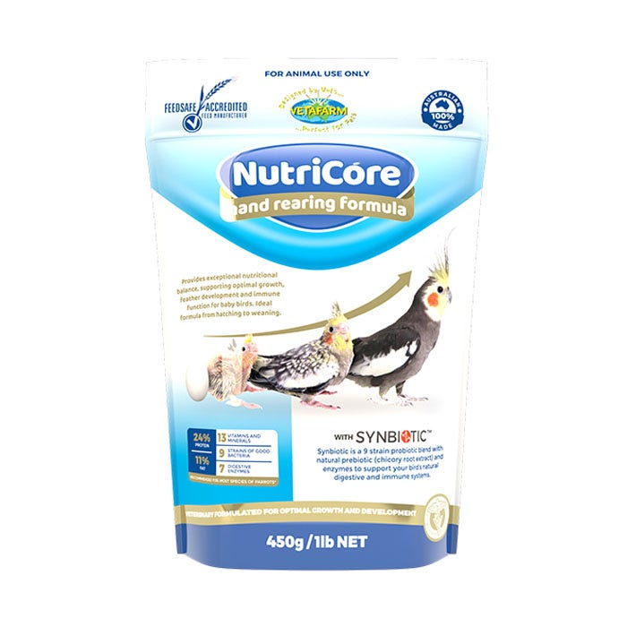 Vetafarm Nutricore Bird Food 450g