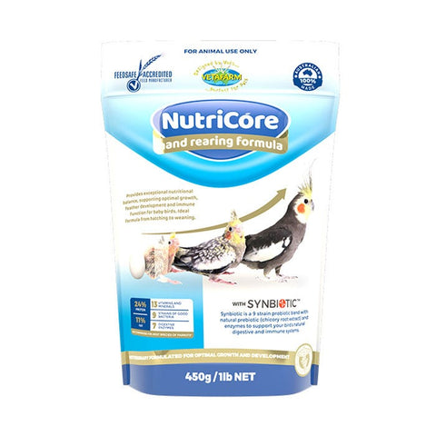Vetafarm Nutricore Bird Food 450g