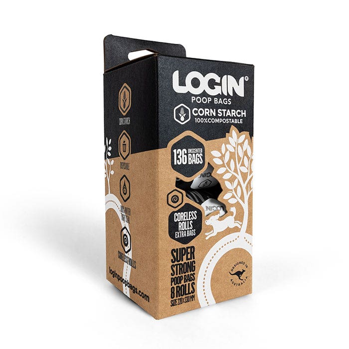 Login Compostable Dog Waste Bags