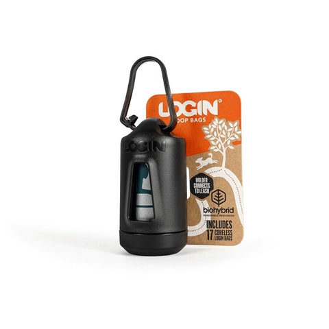 Login Dog Waste Bag Dispenser wBiohybrid BK 17PK