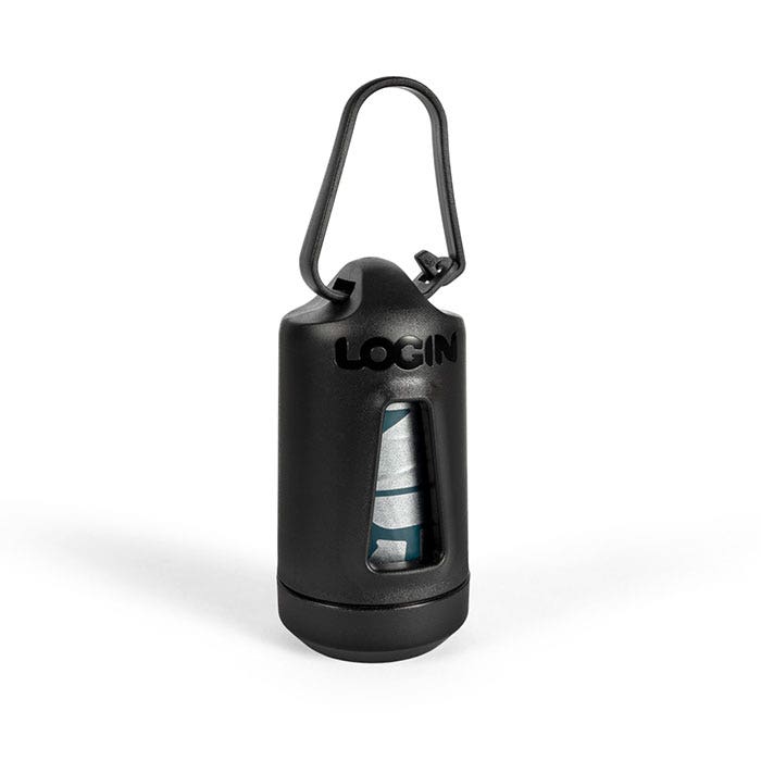Login Dog Waste Bag Dispenser wBiohybrid BK 17PK