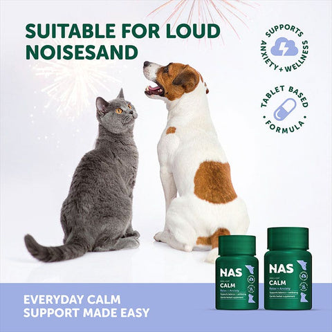 Natural Animal Solutions Calm Dog & Cat Tablets