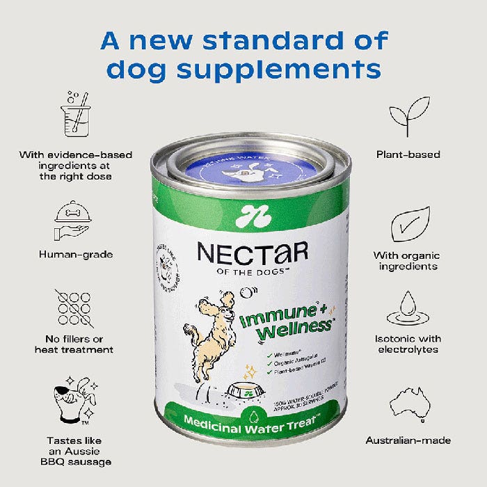 Nectar Of The Dogs Immune + Wellness Dog Soluble Powder 150g
