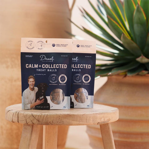 Drool Salmon Calm + Collected Dog Treat 110g