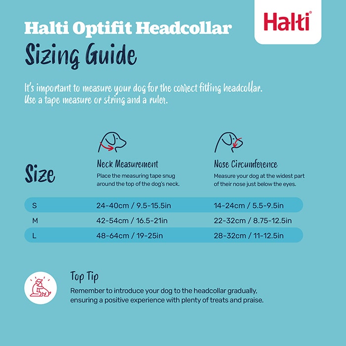 Halti Optifit Dog Head Collar Black