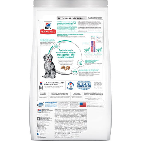 Hill's Science Diet Perfect Weight & Joint Support Adult Dry Dog Food