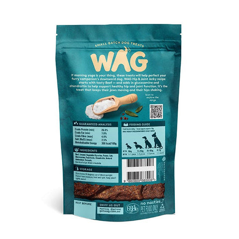 WAG Beef Jerky Hip & Joint Dog Treat 10PK