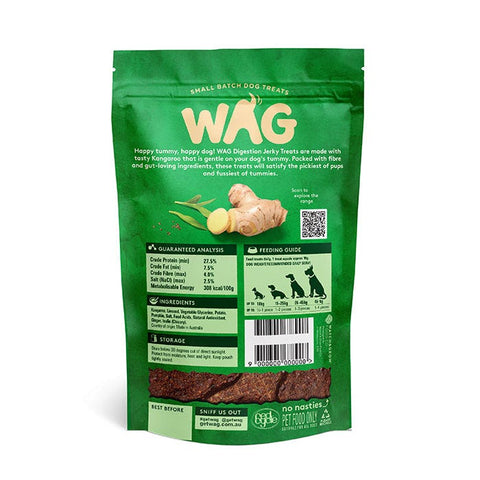 WAG Kangaroo Jerky Digestion Dog Treat 10PK