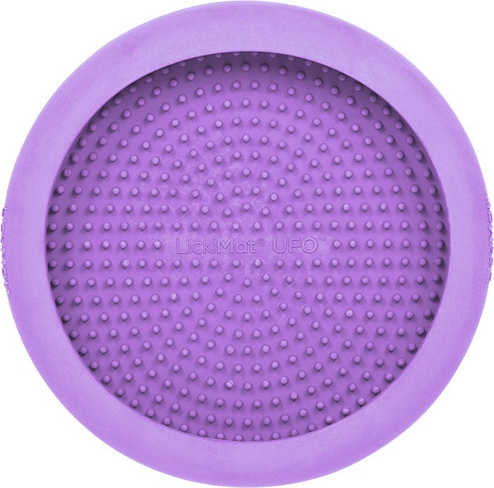 Lickimat Ufo Dog Slow Feeder Purple