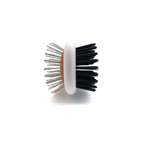 Wahl Double Sided Pin Bristle Dog Brush Orange White