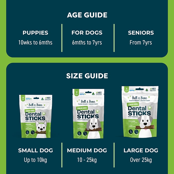 B&B Dental Stick Chicken Senior Dog Treat
