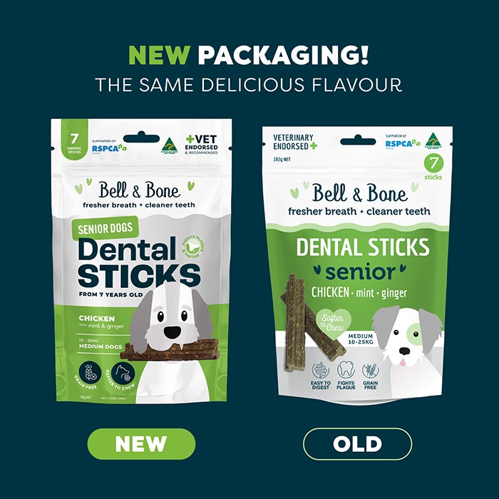 B&B Dental Stick Chicken Senior Dog Treat