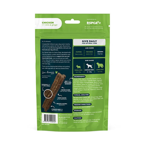 B&B Dental Stick Chicken Senior Dog Treat