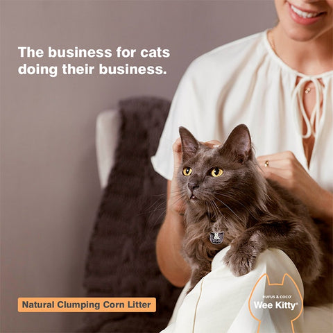 Wee Kitty Clumping Corn Cat Litter