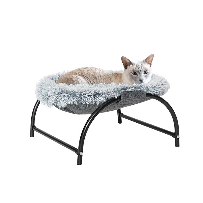 Superior Pet Luxe Calming Cat Hammock Bed Grey