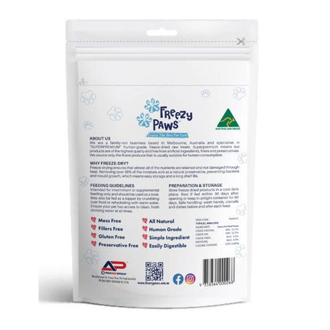 Freezy Paws Freeze Dried Beef Steak Dog Treat 70g