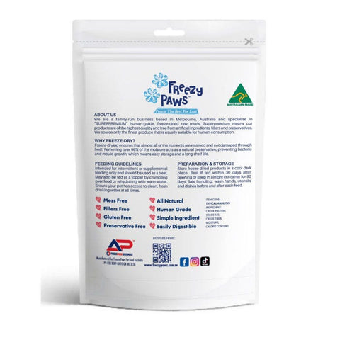 Freezy Paws Freeze Dried Beef Liver Dog Treat 100g