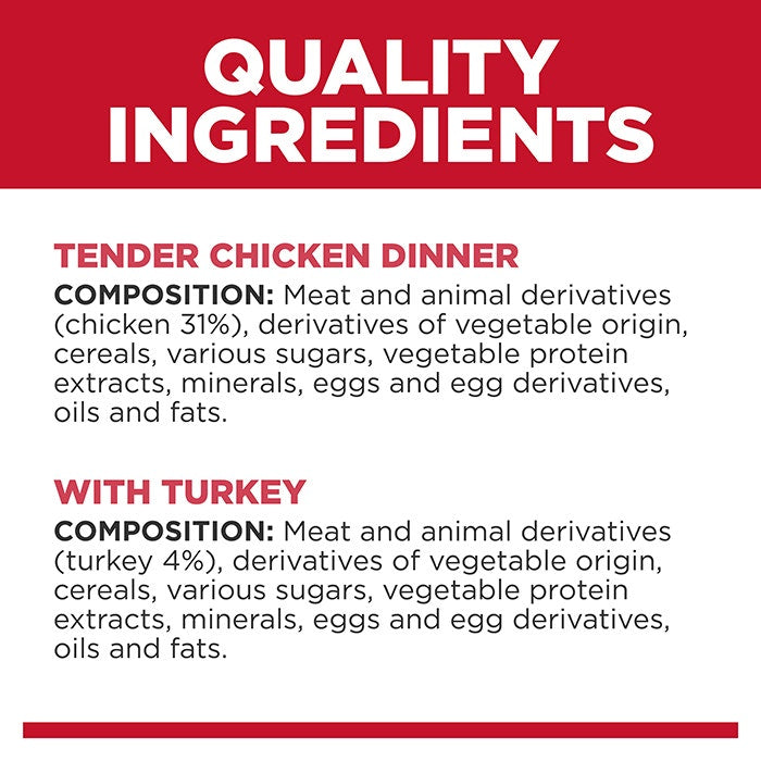 Science Diet Poultry Variety Pack Cat Food Pouch 85g-12PK