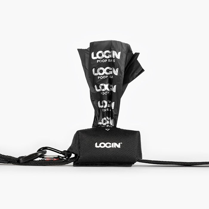 Login Dog Waste Bag Dispenser Dog wCompostable BK 17PK