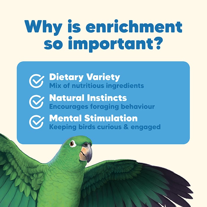 Vetafarm Forage & Feast Bird Delistix 100g