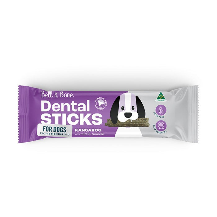 Bell & Bone Dental Stick Kangaroo Dog Treat 1PK
