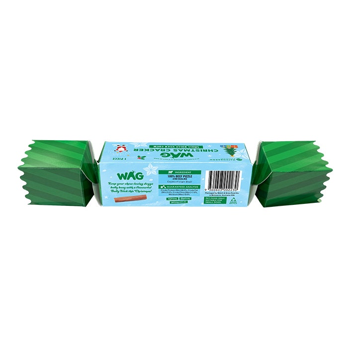 Watch & Grow Christmas Cracker Bully Stick Dog Treat