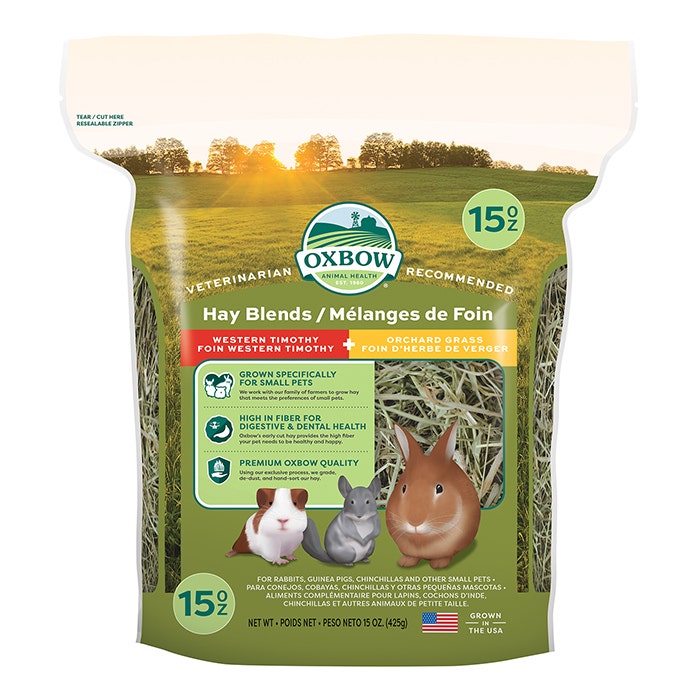 Oxbow Hay Blend Timothy Orchard Small Pet Bedding 425g