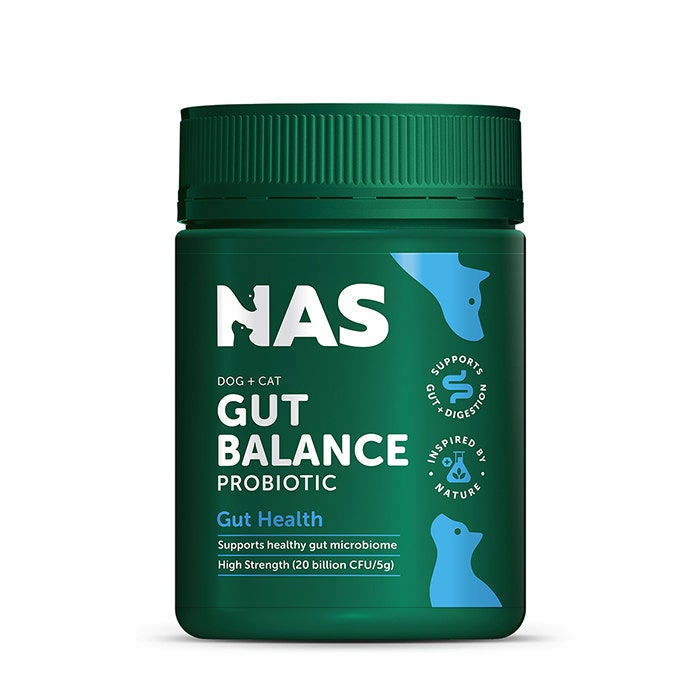 Natural Animal Solutions Probiotics Gut Balance Pet Powder 150g