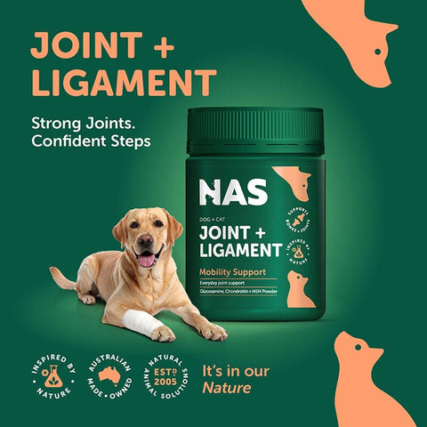 Natural Animal Solutions Joint & Ligament Pet Powder 120g