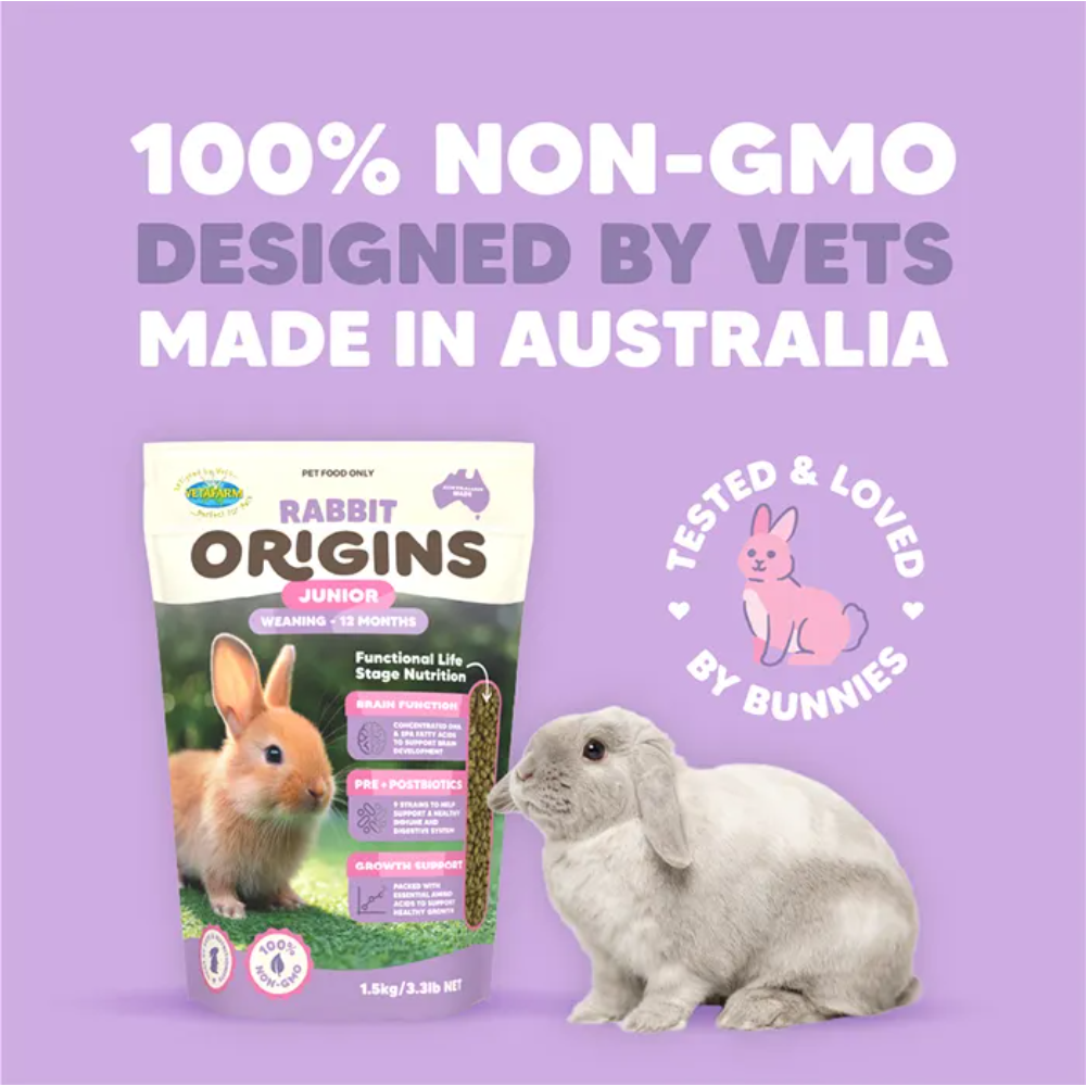 Vetafarm Origins Junior Rabbit Pellet Food