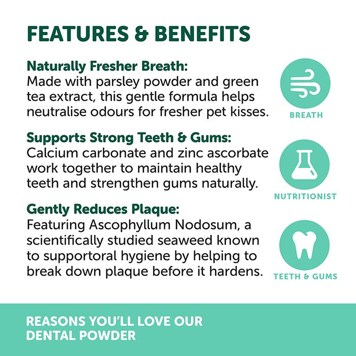 Natural Animal Solutions Cat Dental Powder 80g