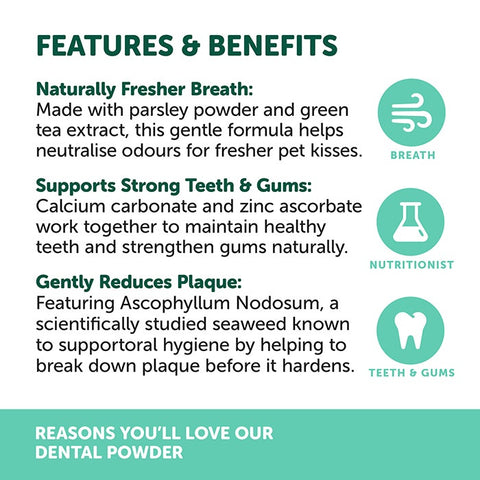Natural Animal Solutions Cat Dental Powder 80g