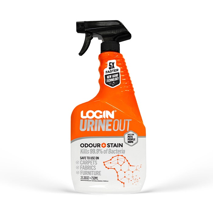 Login Urine Out Odour + Stain Remover Dog Spray 750ml