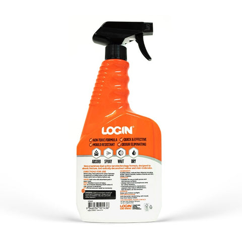 Login Urine Out Odour + Stain Remover Dog Spray 750ml