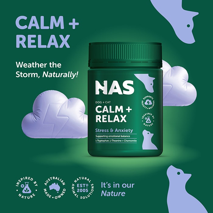Natural Animal Solutions Calm & Relax Dog Powder 120g