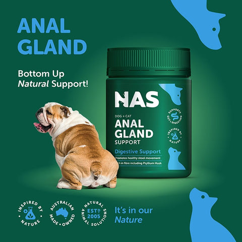 Natural Animal Solutions Anal Gland Dog Supplement 120g