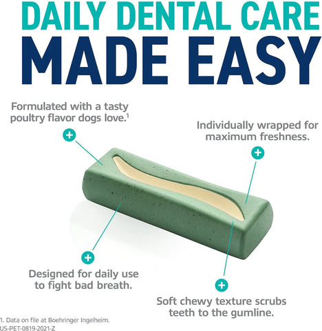 OraVet Dental Hygiene Chews for Small Dogs 4.5 - 11kg