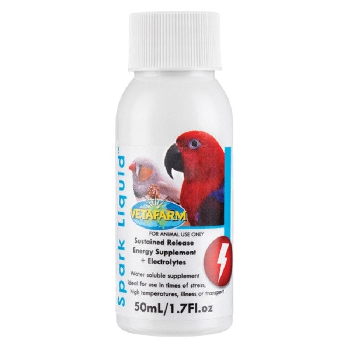 Vetafarm Spark Bird Liquid Bird Supplement 50ml