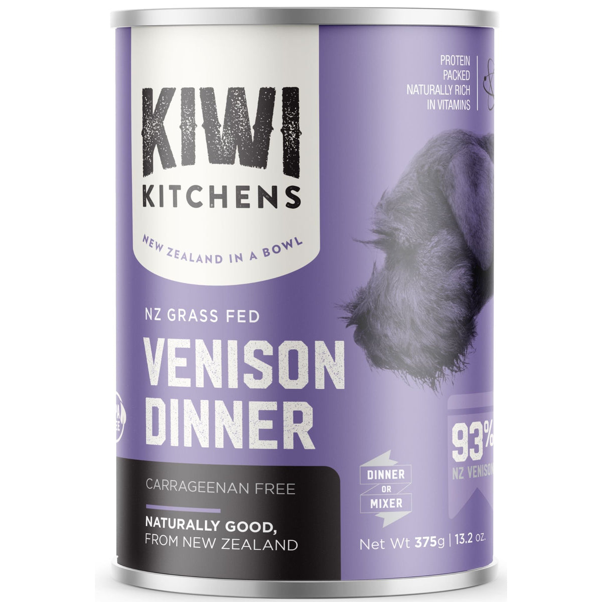 Kiwi Kitchens Canned Dog Food Venison Dinner