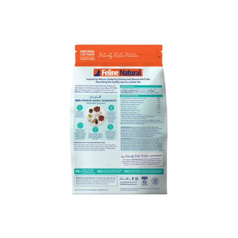 Beef And Hoki Freeze Dried Cat Food