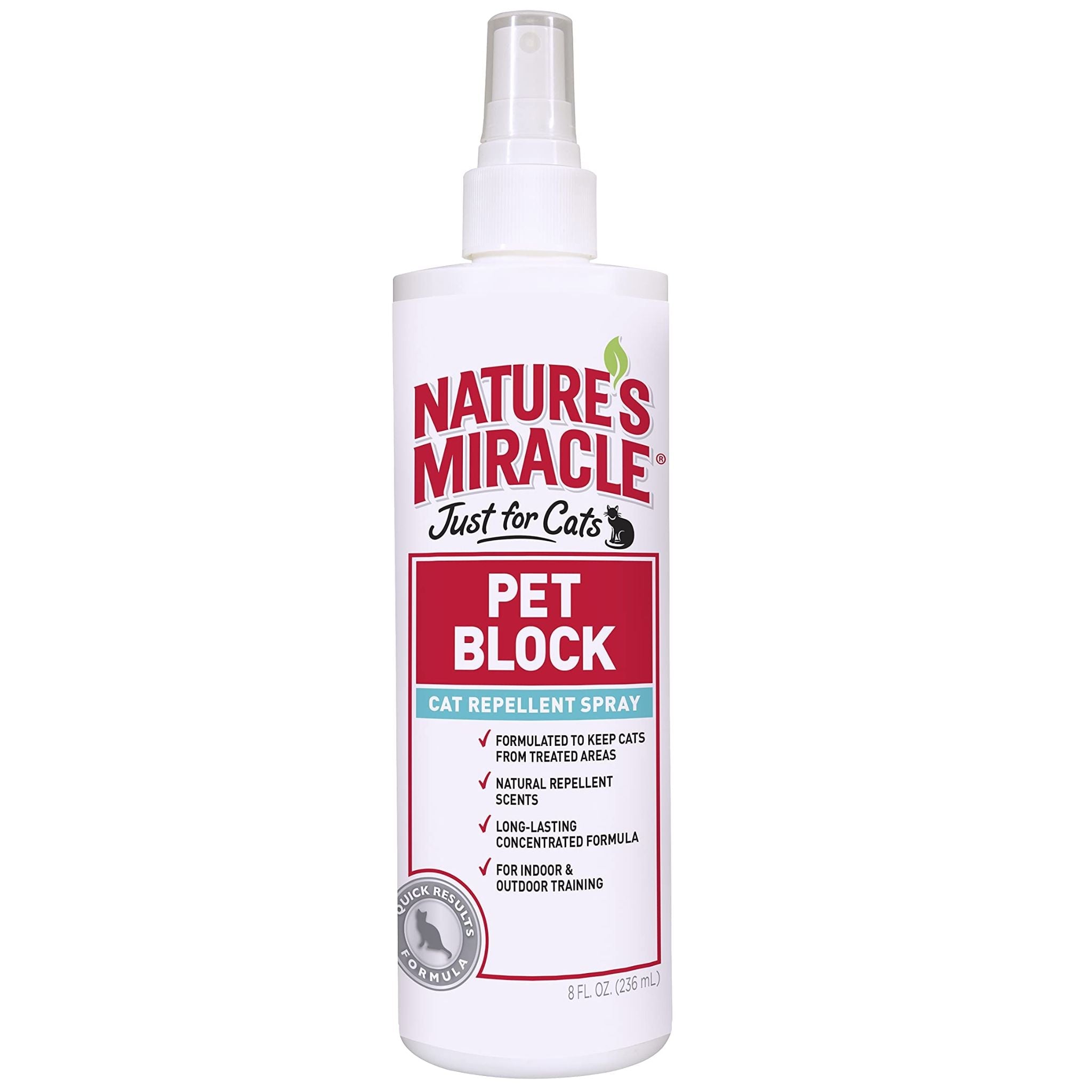Nature's Miracle Cat Repellent Spray - 236ml | petsome Pet Supplies